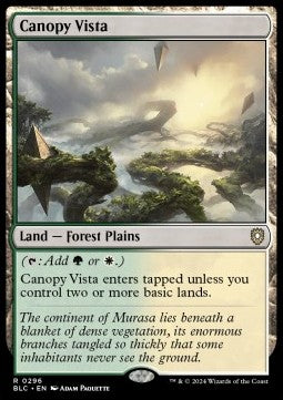 Canopy Vista⁣ - Commander: Bloomburrow⁣ (Rare)⁣ [296]
