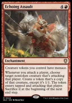 Echoing Assault⁣ - Commander: Bloomburrow⁣ (Rare)⁣ [24]