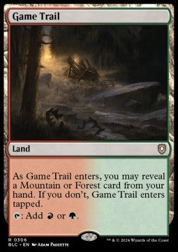 Game Trail⁣ - Commander: Bloomburrow⁣ (Rare)⁣ [306]