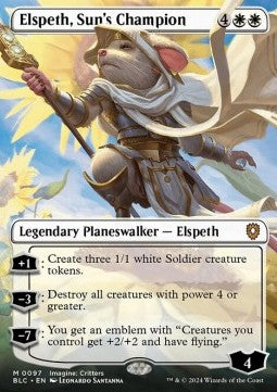 Elspeth, Sun's Champion⁣ - Commander: Bloomburrow: Extras⁣ (Mythic)⁣ [97]