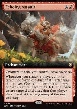 Echoing Assault⁣ - Commander: Bloomburrow: Extras⁣ (Rare)⁣ [58]