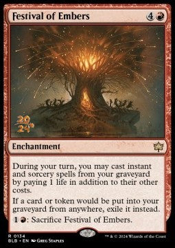 Festival of Embers (V.1)⁣ - Bloomburrow: Promos⁣ (Rare)⁣ [134]