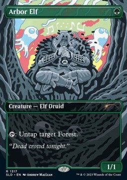 Arbor Elf⁣ - Secret Lair Drop Series: Inside an Elevator Superdrop⁣ (Rare)⁣ [1317]