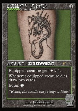 Skullclamp⁣ - Secret Lair Drop Series: Inside an Elevator Superdrop⁣ (Rare)⁣ [1663]