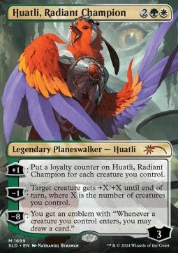 Huatli, Radiant Champion⁣ - Secret Lair Drop Series: Inside an Elevator Superdrop⁣ (Mythic)⁣ [1699]