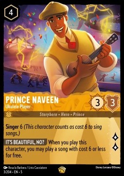 Prince Naveen - Ukulele Player (V.1)⁣ - Shimmering Skies⁣ (Legendary)⁣ [3]