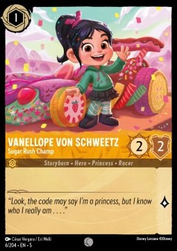 Vanellope von Schweetz - Sugar Rush Champ⁣ - Shimmering Skies⁣ (Common)⁣ [6]