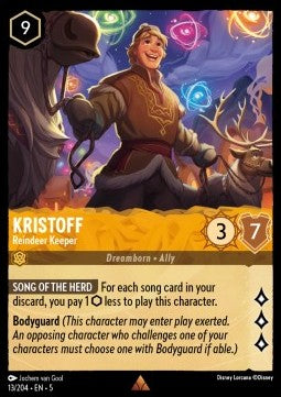 Kristoff - Reindeer Keeper⁣ - Shimmering Skies⁣ (Rare)⁣ [13]