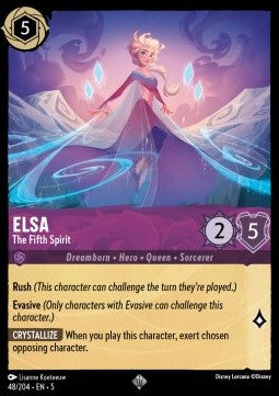 Elsa - The Fifth Spirit⁣ - Shimmering Skies⁣ (Super Rare)⁣ [48]