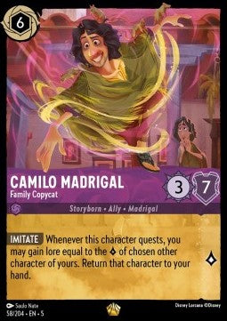 Camilo Madrigal - Family Copycat⁣ - Shimmering Skies⁣ (Legendary)⁣ [58]