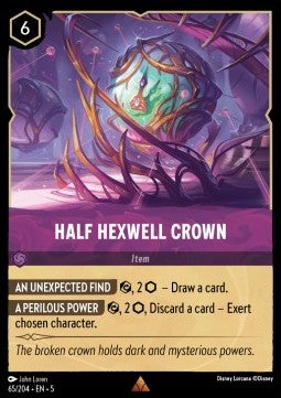 Half Hexwell Crown (V.1)⁣ - Shimmering Skies⁣ (Rare)⁣ [65]