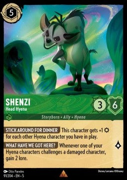 Shenzi - Head Hyena⁣ - Shimmering Skies⁣ (Rare)⁣ [91]