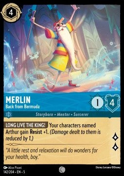Merlin - Back from Bermuda⁣ - Shimmering Skies⁣ (Common)⁣ [142]