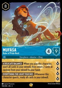 Mufasa - Ruler of Pride Rock (V.1)⁣ - Shimmering Skies⁣ (Legendary)⁣ [150]