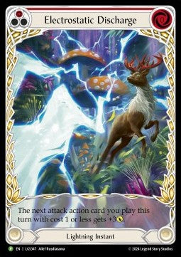 Electrostatic Discharge (Red) (Extended Art Rainbow Foil)⁣ - LGS Promos⁣ (Promo)⁣ [347]