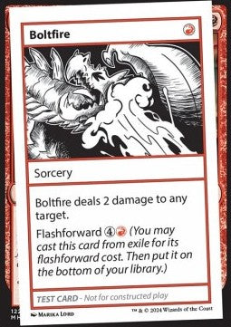 Boltfire⁣ - Mystery Booster 2: Playtest Cards⁣ (Special)