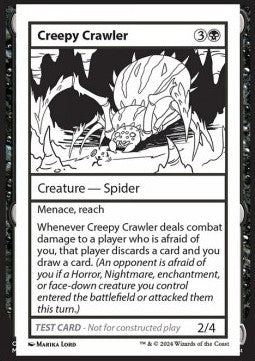 Creepy Crawler⁣ - Mystery Booster 2: Playtest Cards⁣ (Special)