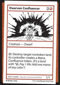 Dwarven Confluencer⁣ - Mystery Booster 2: Playtest Cards⁣ (Special)