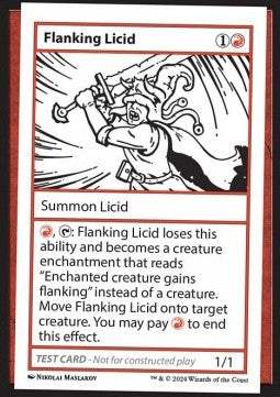 Flanking Licid⁣ - Mystery Booster 2: Playtest Cards⁣ (Special)