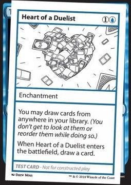 Heart of a Duelist⁣ - Mystery Booster 2: Playtest Cards⁣ (Special)