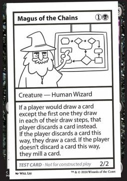 Magus of the Chains⁣ - Mystery Booster 2: Playtest Cards⁣ (Special)