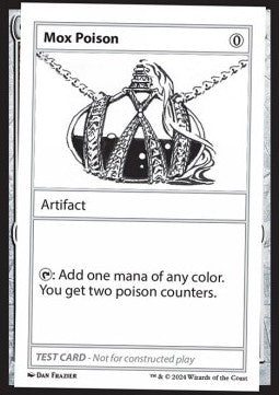 Mox Poison⁣ - Mystery Booster 2: Playtest Cards⁣ (Special)