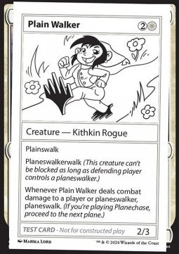 Plain Walker⁣ - Mystery Booster 2: Playtest Cards⁣ (Special)