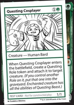 Questing Cosplayer⁣ - Mystery Booster 2: Playtest Cards⁣ (Special)