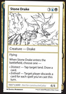 Stone Drake⁣ - Mystery Booster 2: Playtest Cards⁣ (Special)