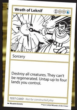 Wrath of Leknif⁣ - Mystery Booster 2: Playtest Cards⁣ (Special)