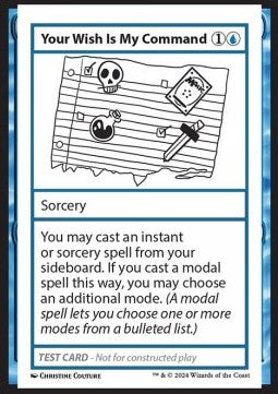 Your Wish is My Command⁣ - Mystery Booster 2: Playtest Cards⁣ (Special)