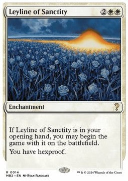 Leyline of Sanctity⁣ - Mystery Booster 2⁣ (Rare)⁣ [14]