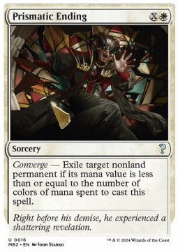 Prismatic Ending⁣ - Mystery Booster 2⁣ (Uncommon)⁣ [16]