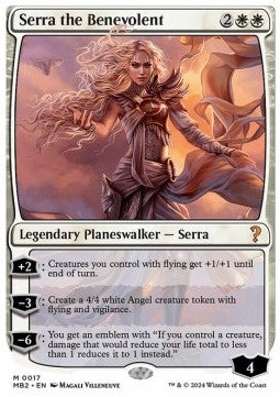 Serra the Benevolent⁣ - Mystery Booster 2⁣ (Mythic)⁣ [17]