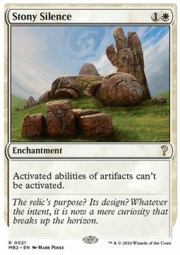 Stony Silence⁣ - Mystery Booster 2⁣ (Rare)⁣ [21]