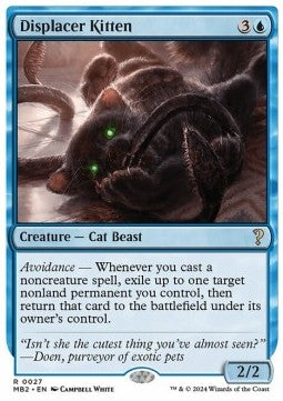 Displacer Kitten⁣ - Mystery Booster 2⁣ (Rare)⁣ [27]