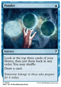 Ponder⁣ - Mystery Booster 2⁣ (Common)⁣ [34]