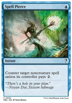 Spell Pierce⁣ - Mystery Booster 2⁣ (Common)⁣ [36]