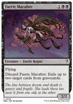 Faerie Macabre⁣ - Mystery Booster 2⁣ (Common)⁣ [42]