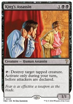 King's Assassin⁣ - Mystery Booster 2⁣ (Rare)⁣ [43]