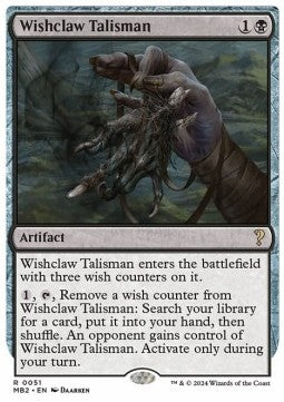 Wishclaw Talisman⁣ - Mystery Booster 2⁣ (Rare)⁣ [51]