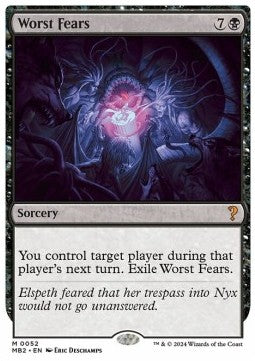 Worst Fears⁣ - Mystery Booster 2⁣ (Mythic)⁣ [52]