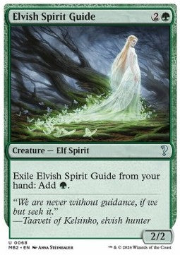 Elvish Spirit Guide⁣ - Mystery Booster 2⁣ (Uncommon)⁣ [68]