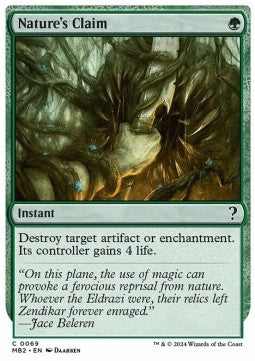 Nature's Claim⁣ - Mystery Booster 2⁣ (Common)⁣ [69]