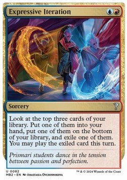 Expressive Iteration⁣ - Mystery Booster 2⁣ (Uncommon)⁣ [82]