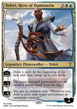 Teferi, Hero of Dominaria⁣ - Mystery Booster 2⁣ (Mythic)⁣ [90]