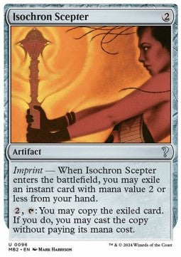 Isochron Scepter⁣ - Mystery Booster 2⁣ (Uncommon)⁣ [96]