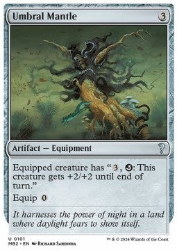 Umbral Mantle⁣ - Mystery Booster 2⁣ (Uncommon)⁣ [101]