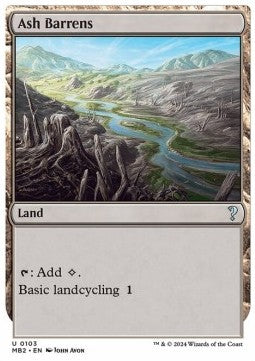 Ash Barrens⁣ - Mystery Booster 2⁣ (Uncommon)⁣ [103]