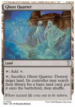Ghost Quarter⁣ - Mystery Booster 2⁣ (Uncommon)⁣ [109]